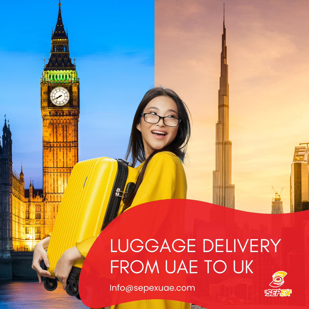 Luggage Delivery from UAE to UK