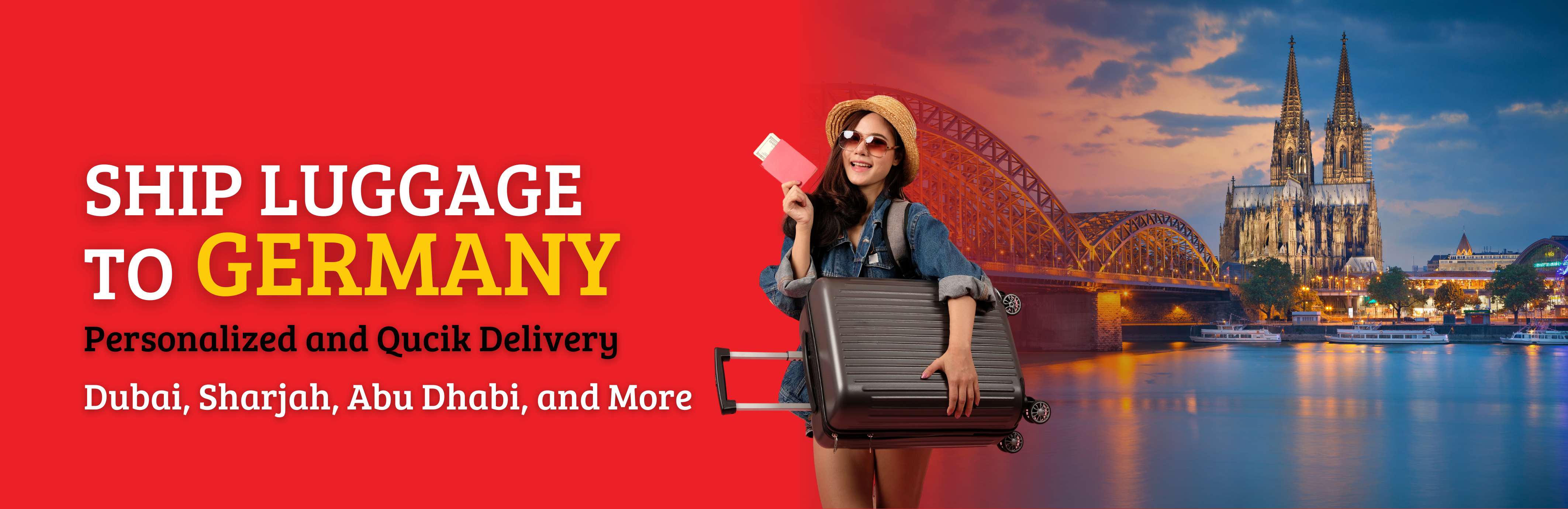 Luggage Shipping to Germany Quick​