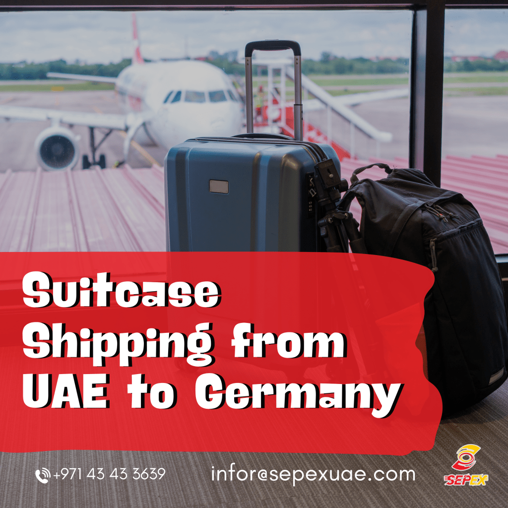 Suitcase Shipping from UAE to Germany