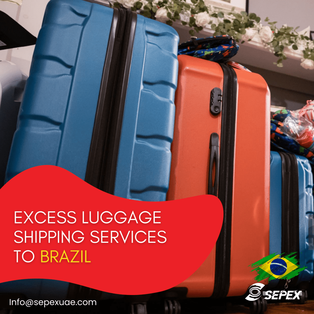 Excess Luggage Shipping Services to Brazil​