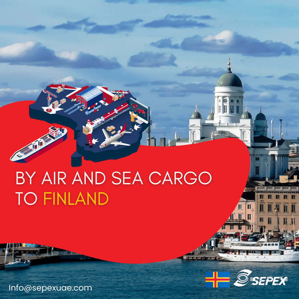 By Air and Sea Cargo to Finland​
