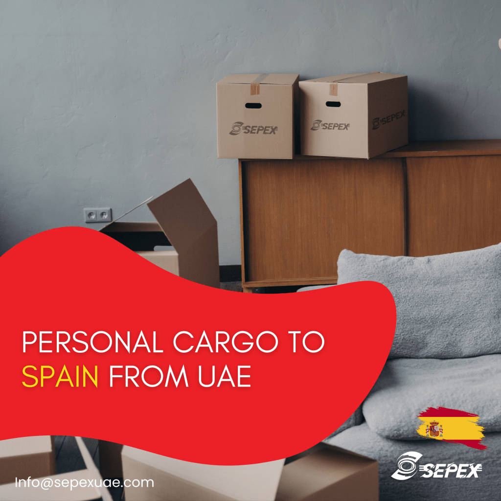 Personal Cargo to Spain from UAE