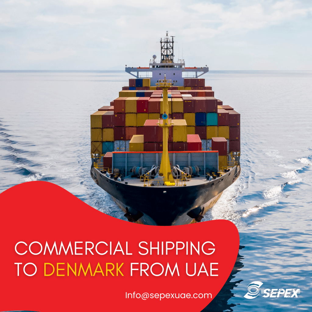 Commercial Shipping to Denmark from UAE​