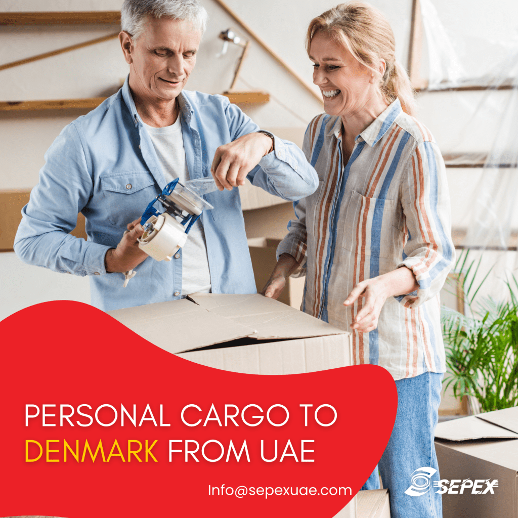 Personal Cargo to Denmark from UAE​