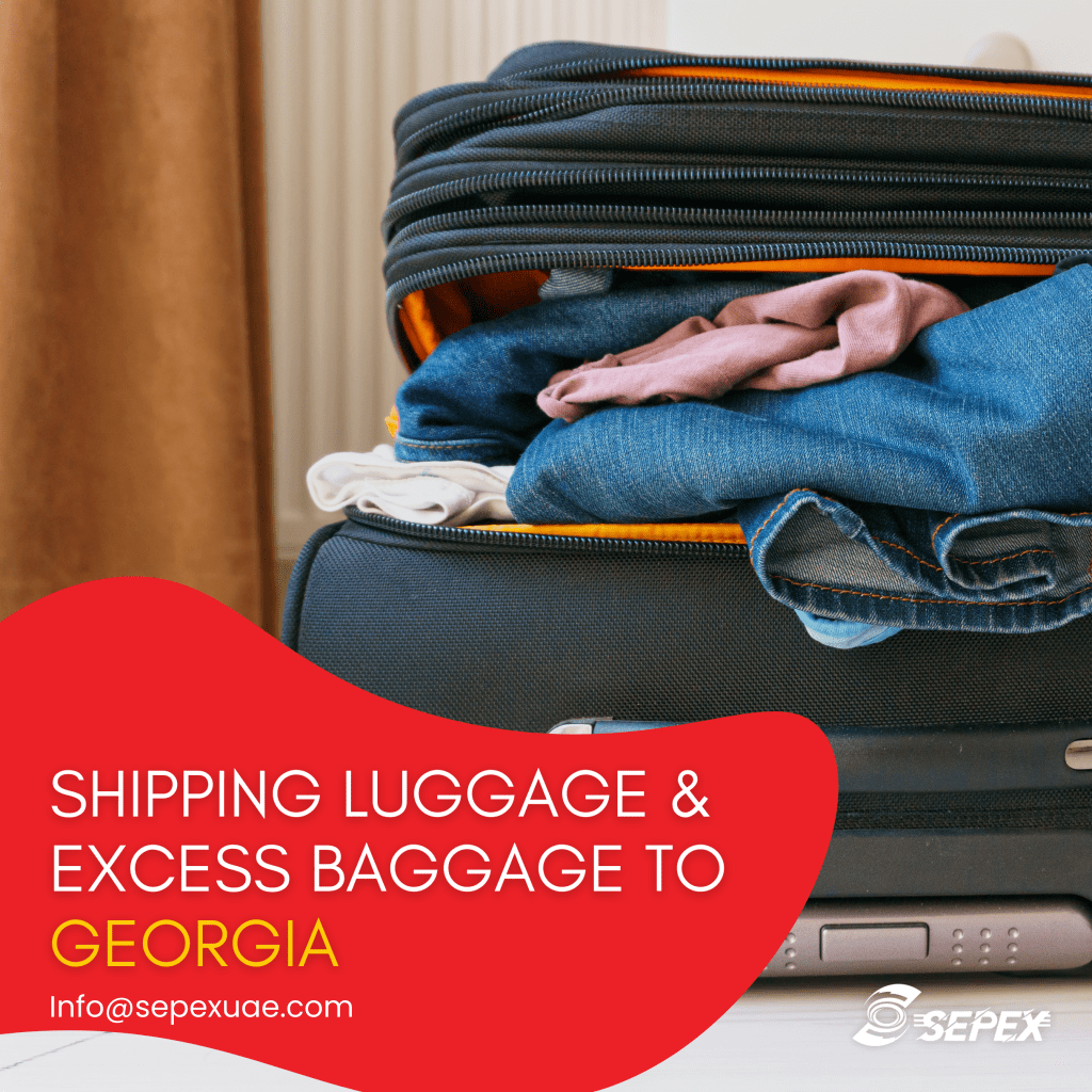 Shipping Luggage & Excess Baggage to Georgia