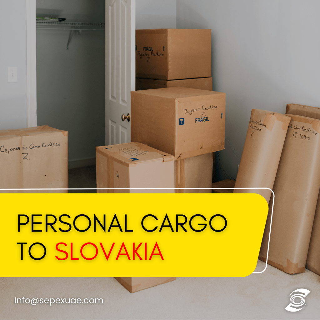 Personal Cargo Shipping to Slovakia