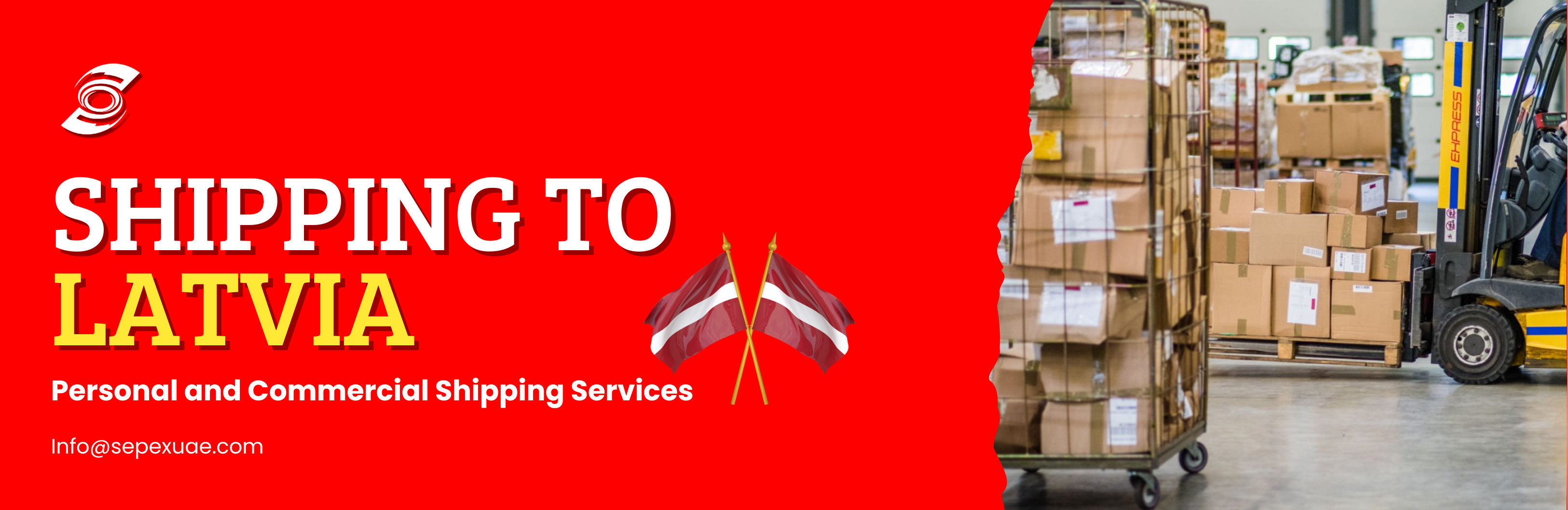 Shipping to Latvia from UAE