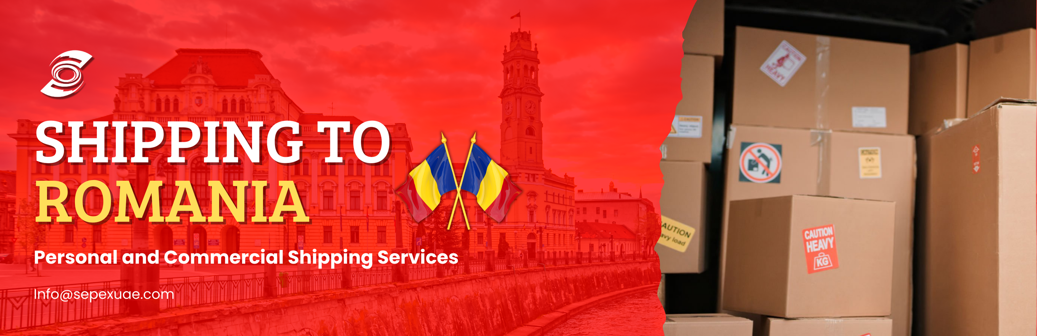 Shipping to Romania from UAE